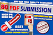 do pdf and article submission to top 80 pdf sharing sites