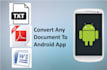 convert doc,pdf,etc to android app