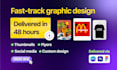 deliver your graphic design need within 48 hours