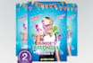 unique flyer brochure banner for kids