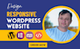 build a custom responsive wordpress website design
