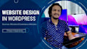 design wordpress website for you