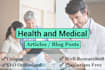 write health and medical articles