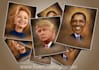 make digital portrait caricature from your photo