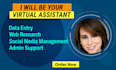 be your virtual assistant for data entry and web research