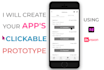 turn your wireframe into clickable mockup using invisionapp