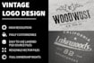 design a vintage logo for your business