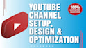 design and set up your youtube channel