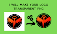 make your logo transparent png