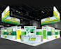design eye catching trade show banner, backdrop, and booth