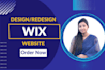 design, redesign or fix wix website professionally