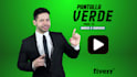 create a profesional green screen video in spanish