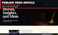post your article on my high traffic blog