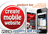 create mobile site with tap to call button, map and social media links