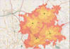 map all places within 30 min of your chosen location
