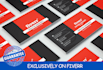 create a unique 2 sided business card