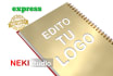 edición y mejora de logo o imagen express