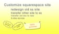 customize squarespace site for you