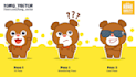 create custom cute animal sticker designs for planner stickers, or vinyl, kick