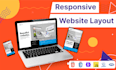 design responsive website layout