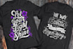 do custom tshirt design illustration logo with typography