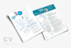 design an outstanding infographic resume CV design under 24h