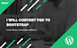 convert psd to bootstrap