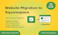 migrate and redesign your website to squarespace in 24 hours