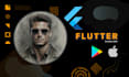 do mobile app development in flutter for ios and android