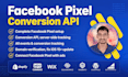 setup facebook pixel, conversion API, meta pixel, server side tracking