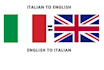 translate english to italian and italian to english
