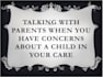 provide powerpoint training talking to parents when concerns arise in childcare