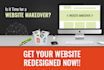 redesign your old existing website