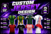 do custom jersey design or sublimation jersey
