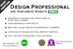 design professional and responsive website html5 website