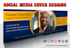 design facebook, twitter, youtube or linkedin cover banner
