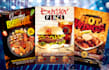 design fantabulous restaurant, food and promotional flyer