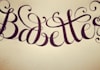 illustrate your name or a short phrase on paper