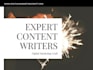provide expert content writing services