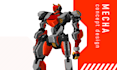 draw high quality robot, mecha concepts