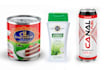 photo realistic 3d render bottle pilljar foil tetra pouch