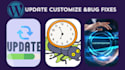 fix, theme error, issues, malware, update and customize you wordpress website
