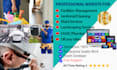 build cleaning company, janitorial, facility management website