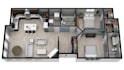 create 2d and 3d floor plan and rendering using floorplanner