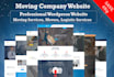 design and build moving company website
