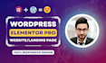 design your website using elementor pro page builder