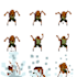 design your 2d pixel art character and animation