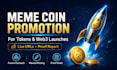 promote your meme coin or token project