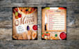 design unique food menu for you
