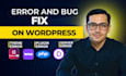 fix wordpress errors wordpress issues
